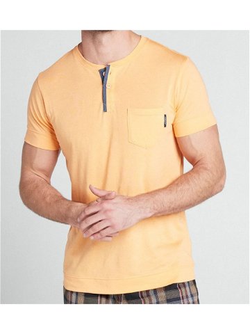 Pánské triko na spaní 500729H oranžová – Jockey oranžová XL