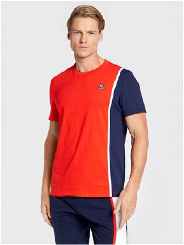 Le Coq Sportif T-Shirt 2220655 Červená Regular Fit