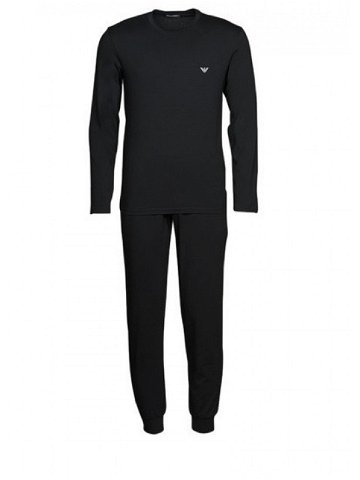 Pánské pyžamo 111789 2F720 23820 černá – Emporio Armani černá XL