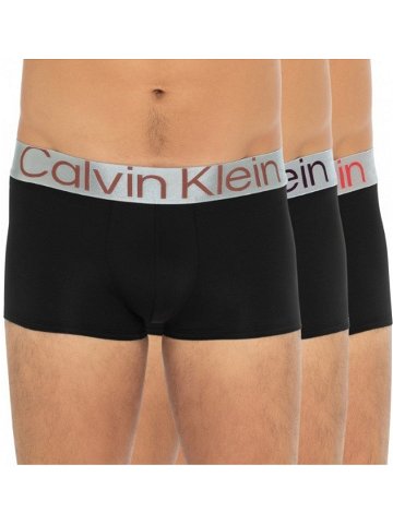 Pánské boxerky NB3074A 6J4 černá – Calvin Klein černá L