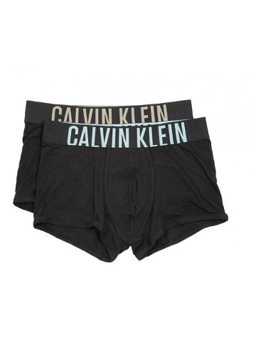 Pánské boxerky 2pack NB2602A 6HF černá – Calvin Klein černá XL