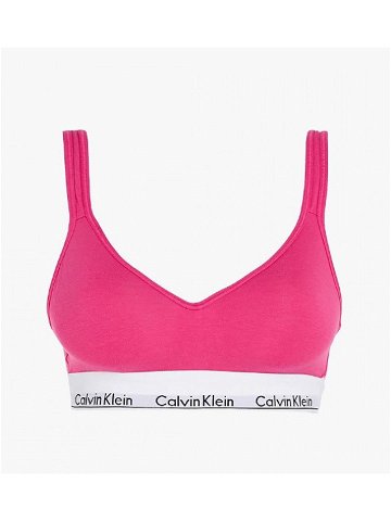 Dámská podprsenka QF5490E VHZ růžová – Calvin Klein růžová XL