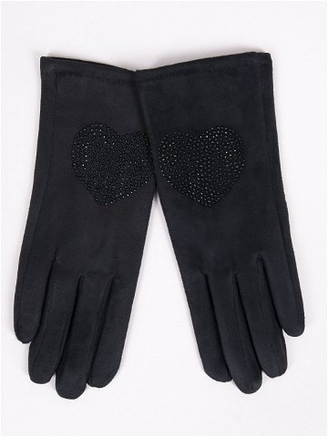 Yoclub Dámské rukavice RES-0151K-345C Black 23
