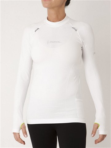 Unisex funkční tričko s dlouhým rukávem UP IRON-IC 1 0 – bílé Barva Bílá Velikost XL