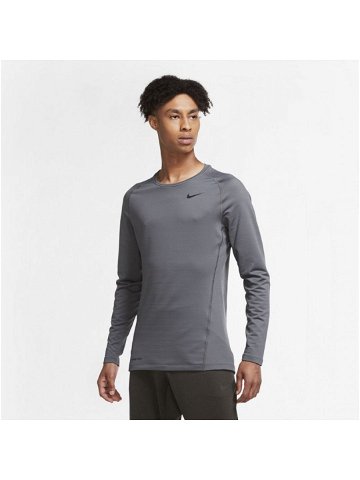 Pánské termo tričko Pro Warm CU6740 – Nike tmavě šedá XL