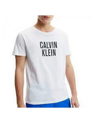 Pánské triko KM0KM00750 – YCD bílá – Calvin Klein bílá XL