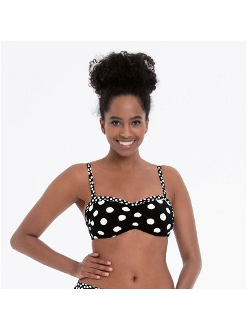 Style Santa Marta Top Care-bikini-horní díl 6524-1 černobílá – Anita Care 430 černobílá 36B