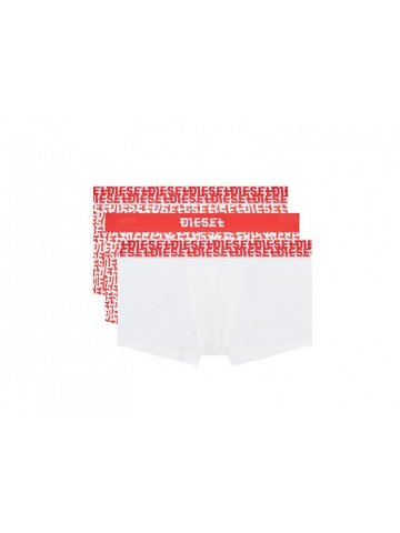 Pánské boxerky 3ks – 00ST3V 0JMAR E6488 červená bílá – Diesel červeno-bílá M