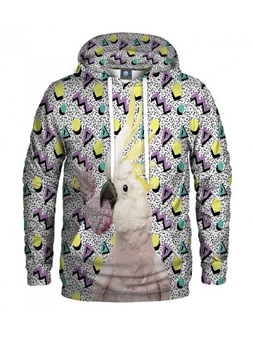 Aloha From Deer Crazy Parrot Hoodie H-K AFD030 White XXXL