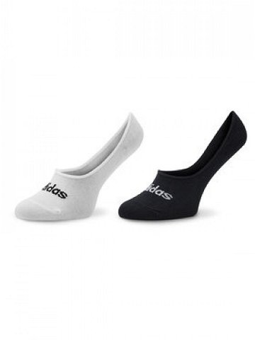 Adidas Sada 2 párů kotníkových ponožek unisex Thin Linear Ballerina IC1295 Černá