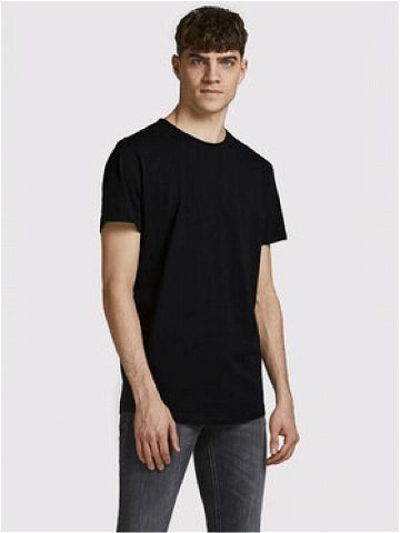 Jack & Jones T-Shirt Basher 12182498 Černá Regular Fit