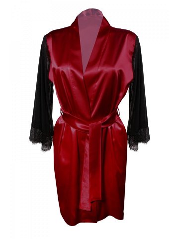 DKaren Housecoat Bonnie Crimson 2XL Crimson