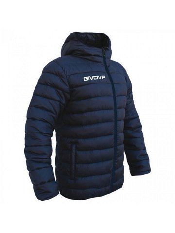 Pánská bunda s kapucí G013-0004 tm modrá – Givova tmavě modrá XL