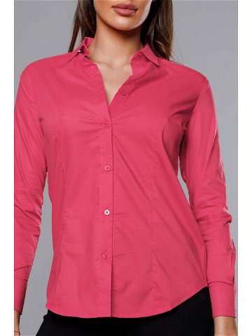 Klasická dámská košile v barvě vodního melounu HH039-28 odcienie czerwieni XL 42