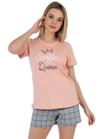 Dámské pyžamo Selfie Queen růžové růžová XL