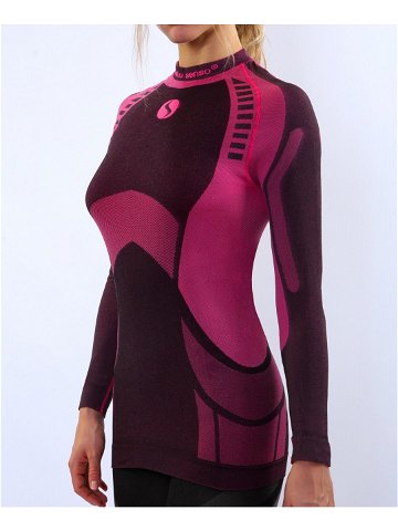 Sesto Senso Dámské funkční prádlo Tričko s dlouhým rukávem Růžová XL