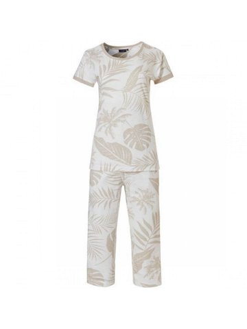 Dámské pyžamo 20231-140-2 béžová-listy – Pastunette XL