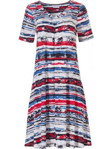 Dámské plážové šaty 16191-140-3 modro-červené-bílé – Pastunette L
