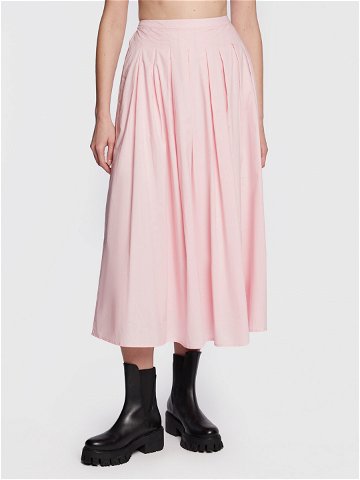 Herskind Plisovaná sukně Gina 4618610 Růžová Regular Fit