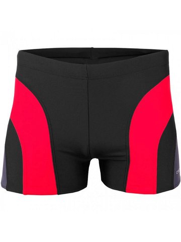 Plavky Crowell Sykes M sykes-men-01 5XL černá s červenou