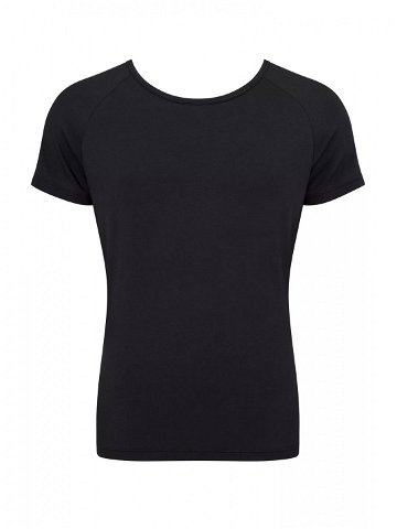 Pánské tričko Ever Soft O-Neck – BLACK – černá 0004 – SLOGGI BLACK M