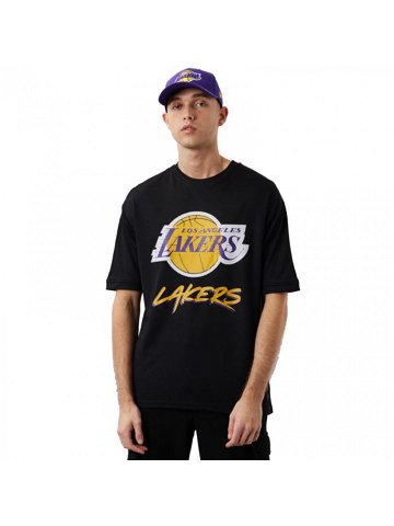 Pánské tričko NBA Los Angeles Lakers Script M M Mesh Tee M 60284737 – New Era L