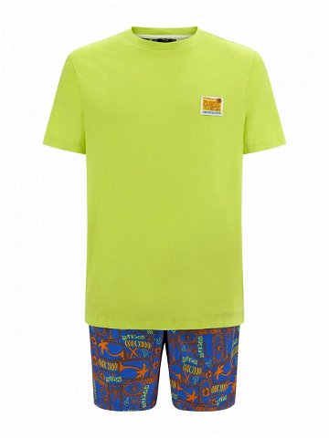 Pánské pyžamo U3GX01K6XN0 P7FJ neon žlutá- Guess M