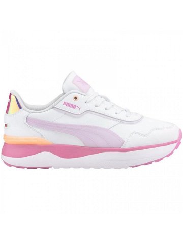 Dámské běžecké boty R78 Voyage Candy W 383837 01 bílé s růžovou – Puma bílá s růžovou 38 5