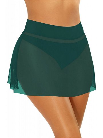 Dámská plážová sukně Skirt 4 D98B – 7 tm zelená – Self 40