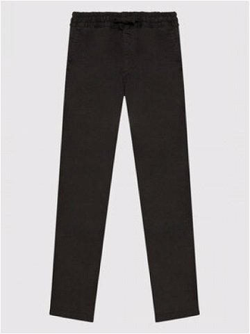 Vans Kalhoty z materiálu Range Elastic VN0A5FN1 Černá Regular Fit