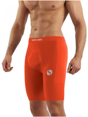 Cyklistické šortky Sesto Senso Thermo CL41 Orange L XL
