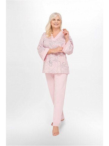 Dámské pyžamo Gloria II 228 01 pudr růžová – Martel pudrovo-růžová 3XL