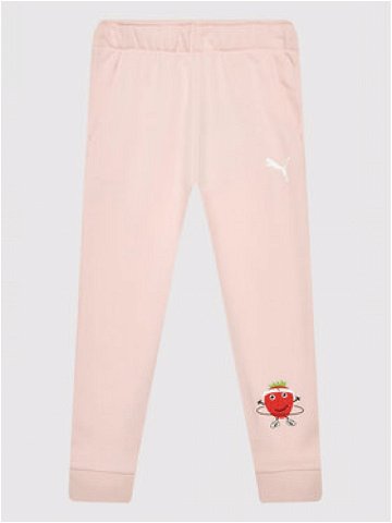 Puma Teplákové kalhoty Fruitmates 847317 Růžová Regular Fit