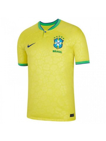 Pánské tričko Brazil Homme M DN0680-741 – Nike XXL Žlutá
