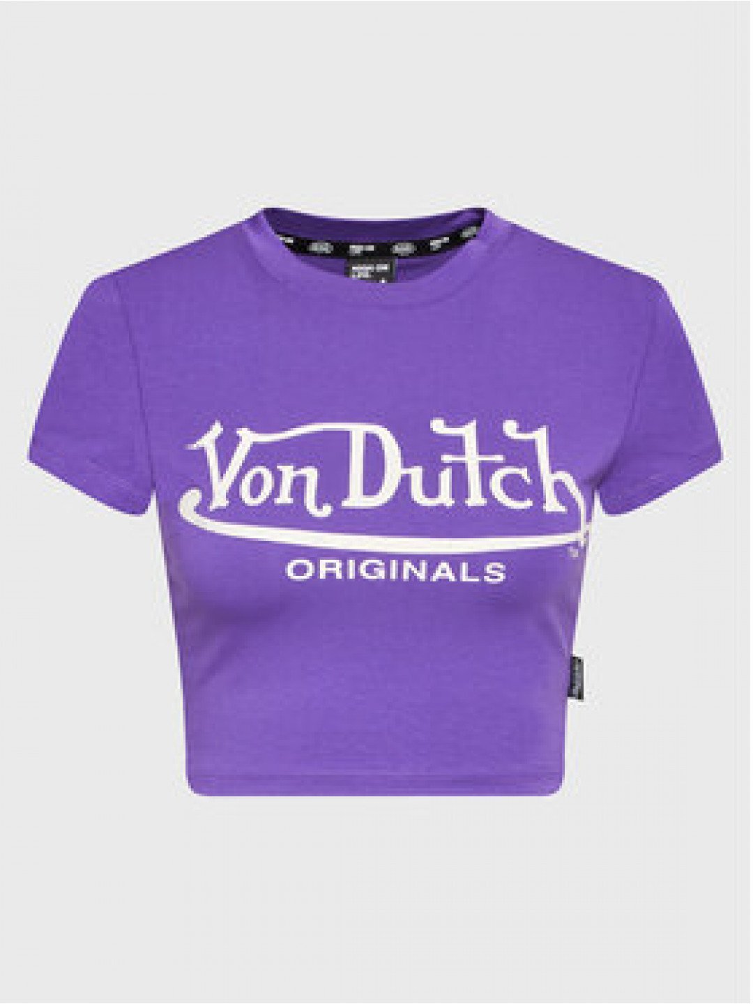 Von Dutch T-Shirt Arta 6230047 Fialová Regular Fit