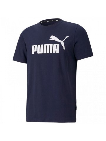 Pánské tričko ESS Logo Peacoat M 586666 06 – Puma M