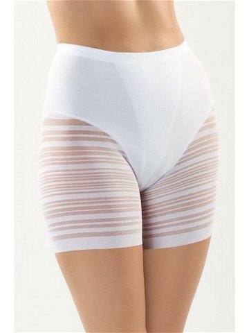 Stahovací kalhotky s nohavičkou Verda bílé Béžová XL