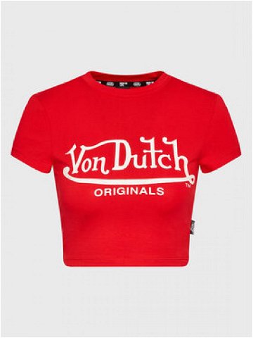 Von Dutch T-Shirt Arta 6230046 Červená Regular Fit