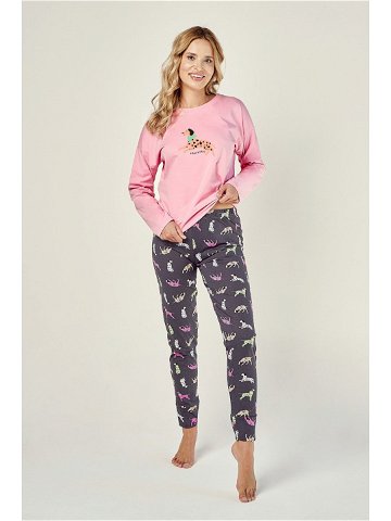 Dámské pyžamo 2986 RUBY Candy Pink XL