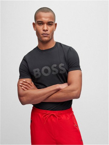 Boss T-Shirt 50494339 Černá Slim Fit