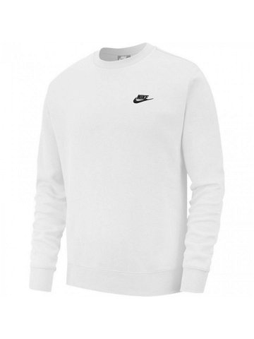 Pánská mikina Sportswear Club M BV2662-100 bílá – Nike XXL