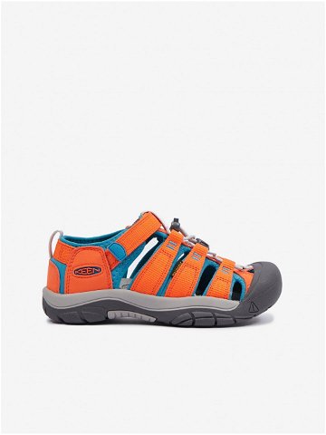 Oranžové dětské outdoorové sandály Keen Whisper