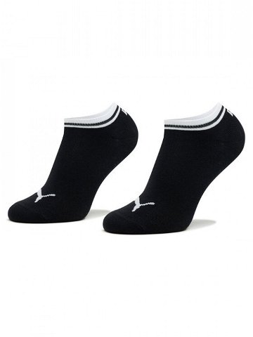 Puma Sada 2 párů nízkých ponožek unisex Heritage Sneaker 2P Unisex 907945 Černá
