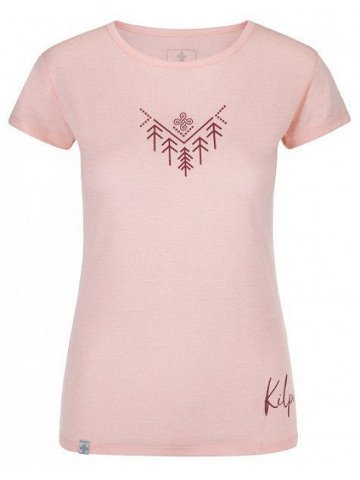 Dámské funkční tričko Garove-w světle růžová – Kilpi 34