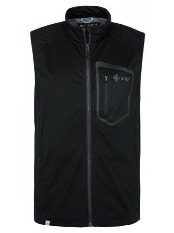 Pánská softshellová vesta Riello-m černá – Kilpi XS