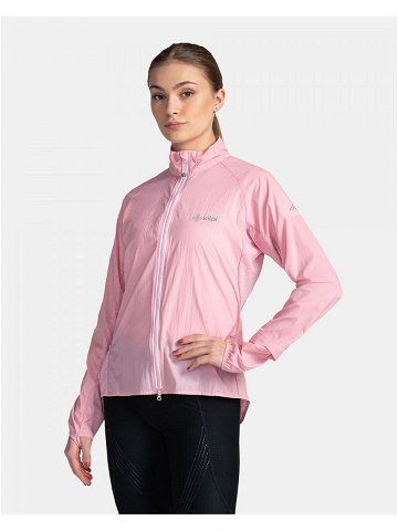 Dámská běžecká bunda TIRANO-W Světle růžová – Kilpi 46