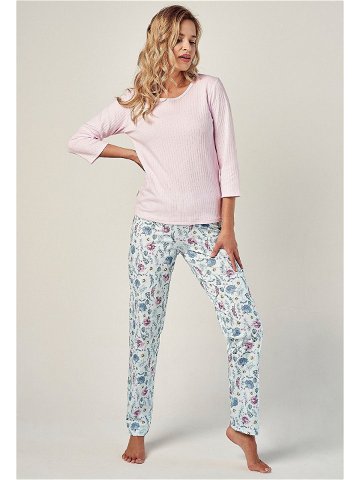 Dámské pyžamo Taro Amora 2990 3 4 S-XL Z24 Růžová L