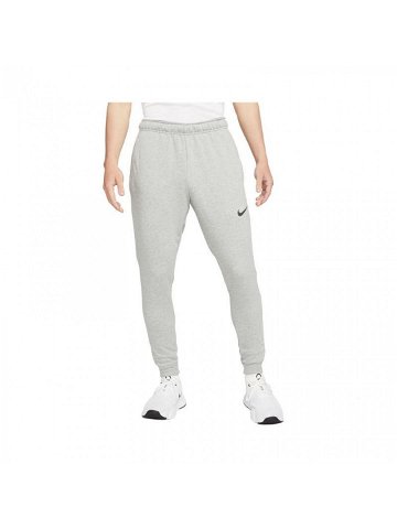 Pánské tréninkové kalhoty Dri-Fit Trapered M CZ6379-063 šedé – Nike XXL