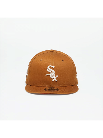New Era Chicago White Sox Side Patch 9Fifty Snapback Cap Toasted Peanut Stone
