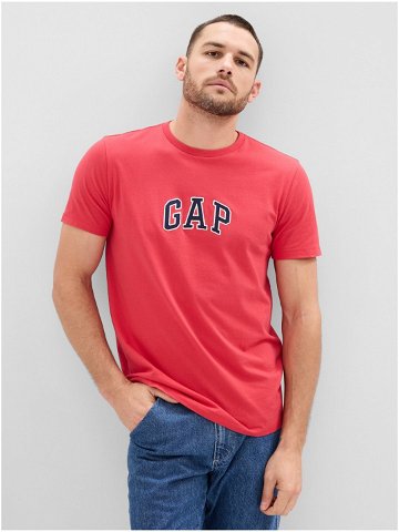 Červené pánské tričko s logem GAP